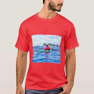 Kayaking in the Baranof Islands in Alaska Oversize T Shirt