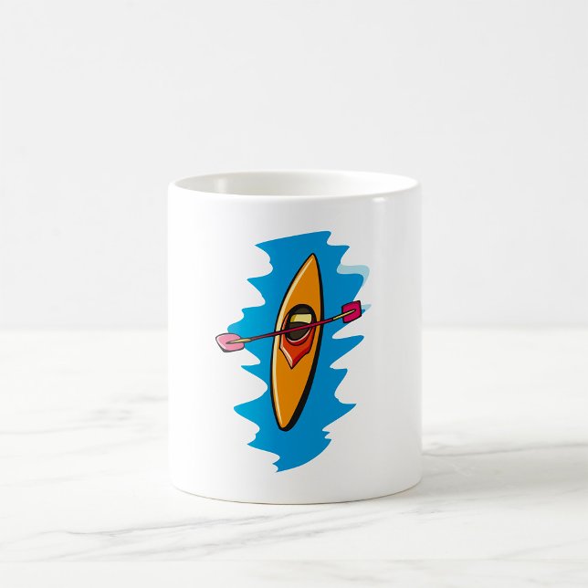 Kayaking Kaffemugg (Skapare uppladdad)