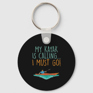 Kayaking Kayak Gift Nyckelring