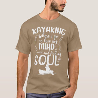 Kayaking kayaker rowing sport rowing canoe rower t shirt