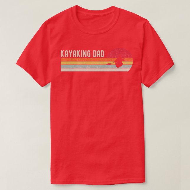 Kayaking Kayaking Pappa Fars dag Gift Kayaking Pl T Shirt (Design framsida)