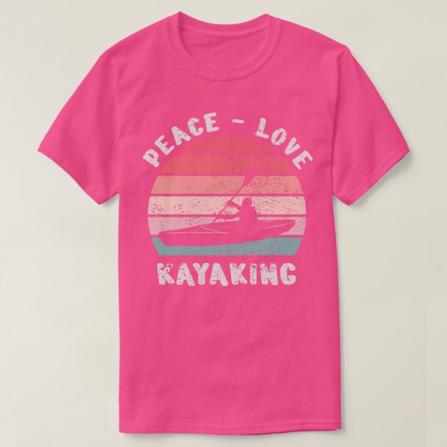Kayaking Kayaking T Shirt (Design framsida)