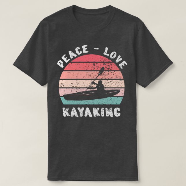 Kayaking Kayaking T Shirt (Design framsida)