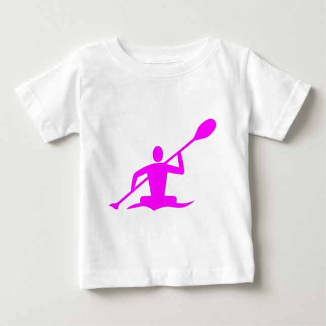 Kayaking - Magenta T-shirt (Framsida)