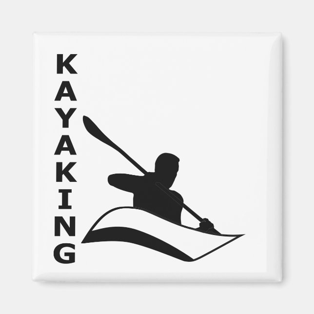 Kayaking Magnet (Framsidan)