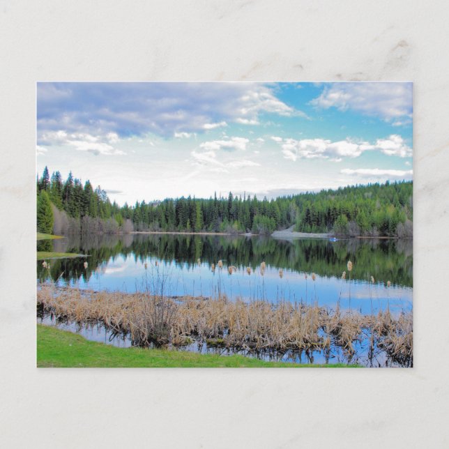 Kayaking Marshall Sjö - Boundary B.C. Vykort (Framsida)