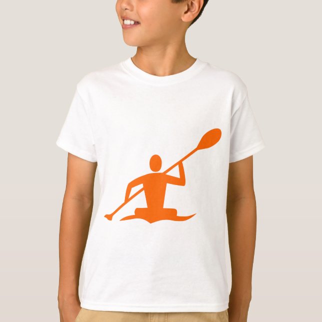 Kayaking - Orange Tee (Framsida)