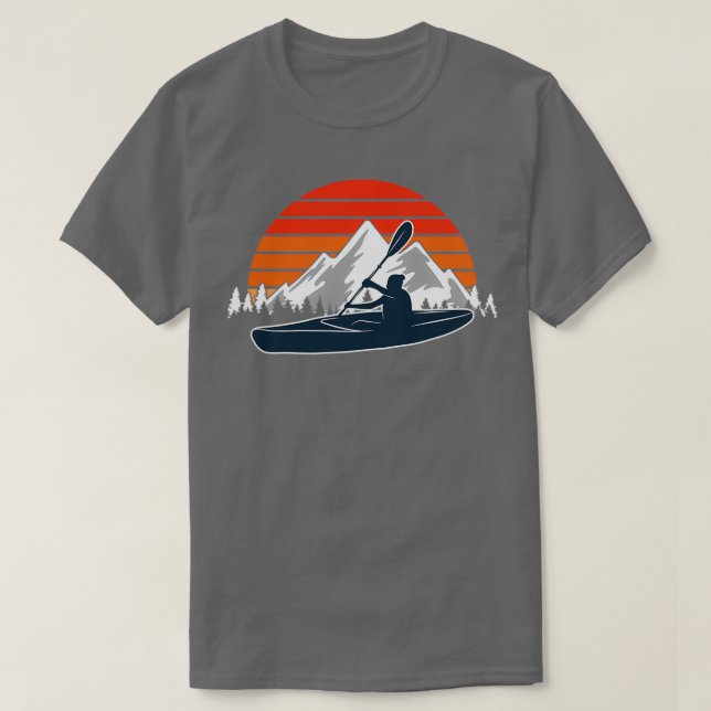 Kayaking Paddle Rwing T Shirt (Design framsida)