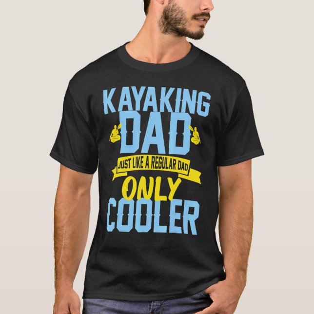 Kayaking Pappa-floden utomhus 2 T Shirt (Framsida)