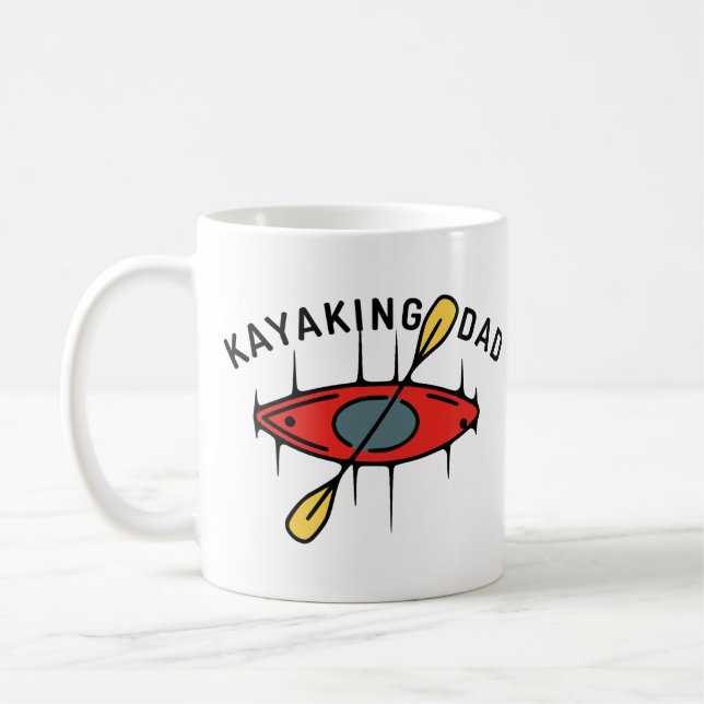 Kayaking Pappa Kaffemugg (Vänster)