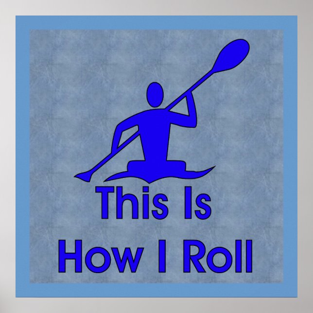 Kayaking Poster (Framsidan)