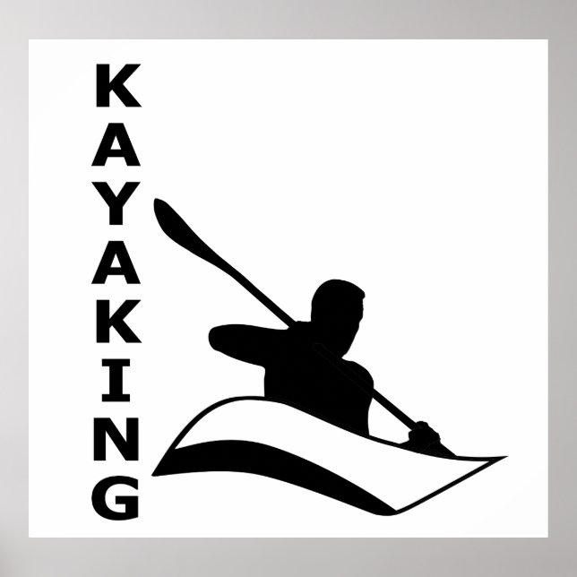 Kayaking Poster (Framsidan)