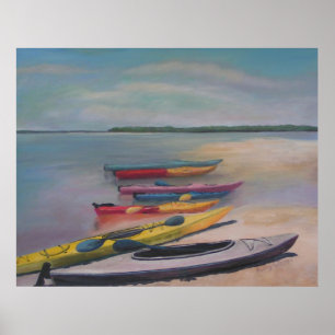 KAYAKING RESAaffisch Poster