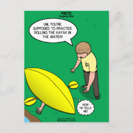 Kayaking Skills Vykort