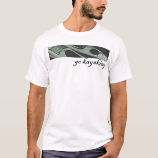 Kayaking skjortakajakskjortor som paddlar kläder tee shirt