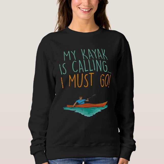 Kayaking T Shirt (Framsida)