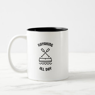 Kayaking Två-Tonad Mugg