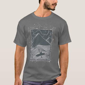 Kayaking Whitewater Kayaking Kayak T Shirt
