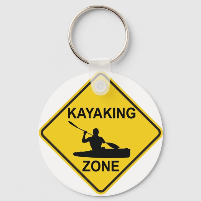 Kayaking Zon Nyckelring (Framsida)