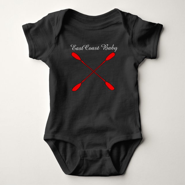 Kayakittot öster Baby T Shirt (Framsida)
