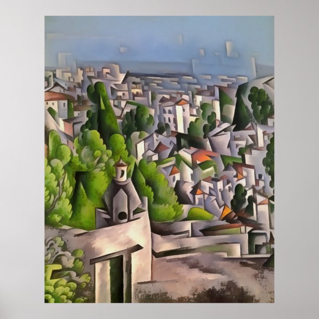 Kayakoy Empty Old Houses Urban liggande Poster (Framsidan)