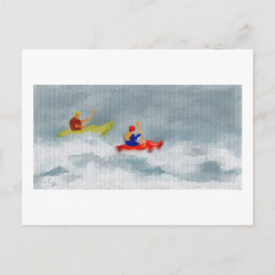 Kayaks Art Vykort