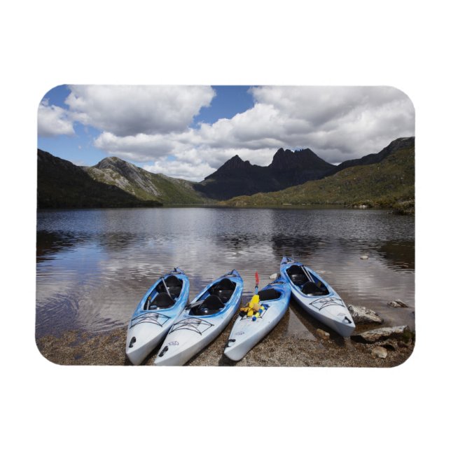 Kayaks, Cradle Mountain och Dove Sjö, Cradle Magnet (Horisontell)