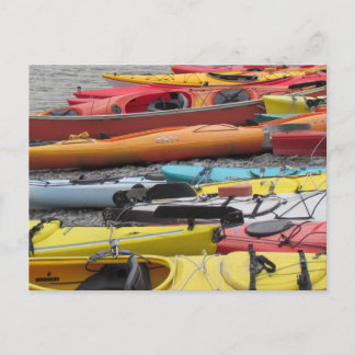 Kayaks i Alaska Vykort