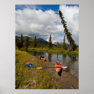 Kayaks i Vilt Poster