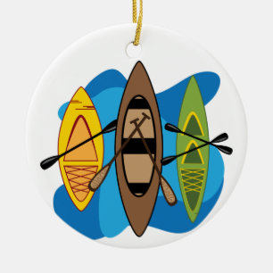 Kayaks Julgransprydnad Keramik