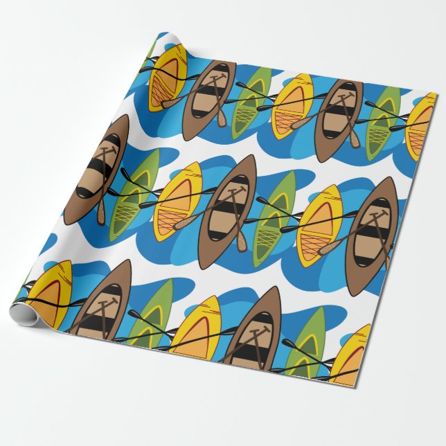 Kayaks Presentpapper (Utrullad)