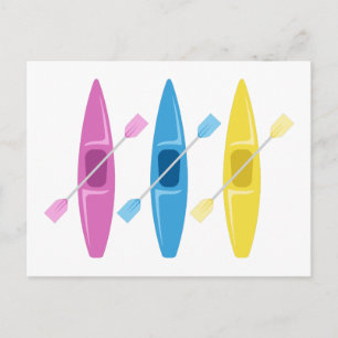 Kayaks Vykort