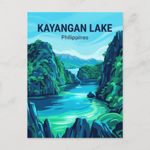 Kayangan Lake Filippinerna Vykort