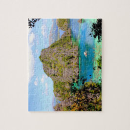 Kayangan Sjö i Palawan Filippinerna Pussel