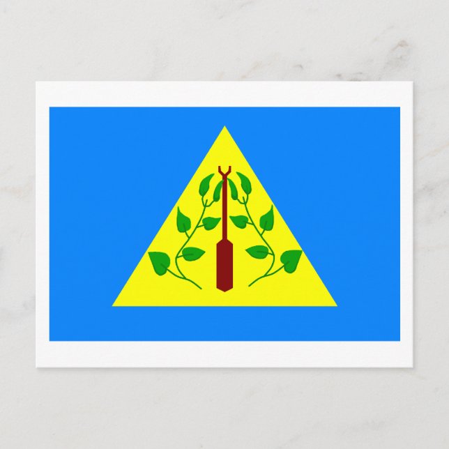 Kayangel Flagga Vykort (Framsida)