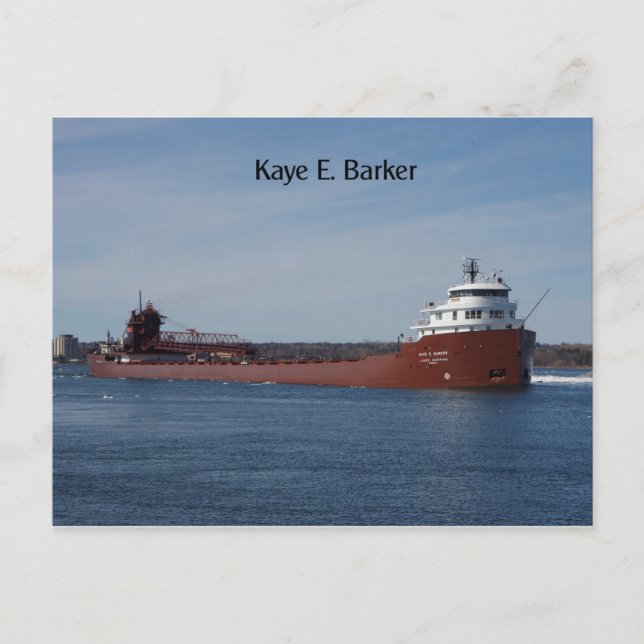 Kaye E. Barker-vykort Vykort (Framsida)