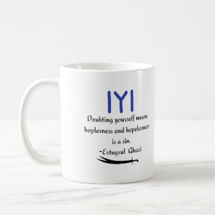 Kayi Ertugrul Ghazi Quote om Hopelessnes Kaffemugg