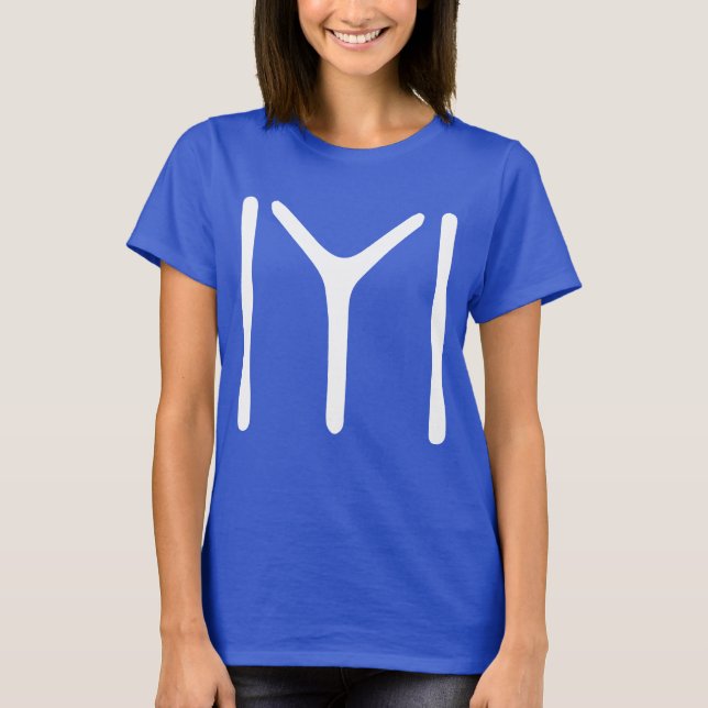 Kayi Tribe IYI Flagga T Shirt (Framsida)