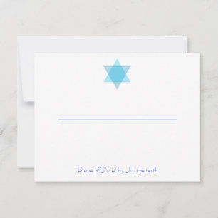 Kayla Michal Pub Bat mitzvah OSA Mottagande Kort