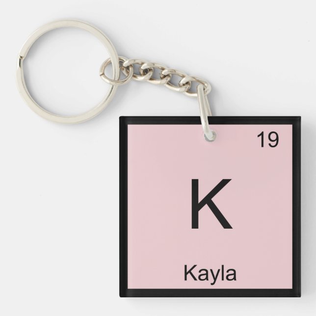 Kayla Namn Kemi Element Periodiska Systemet (Framsidan)
