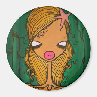 "Kayla" Round Magnet