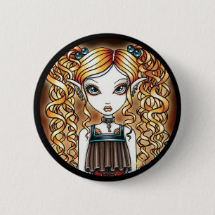 "Kayla" Steampunk knäppas det felika slutet upp Knapp