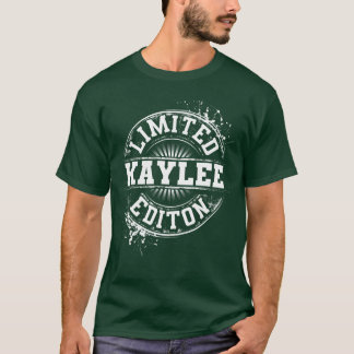 KAYLEE Begränsad Upplaga Rolig Personlig Namn Pres T Shirt
