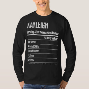 Kayleigh Näringsfenomen i Storleka kalorier T Shirt