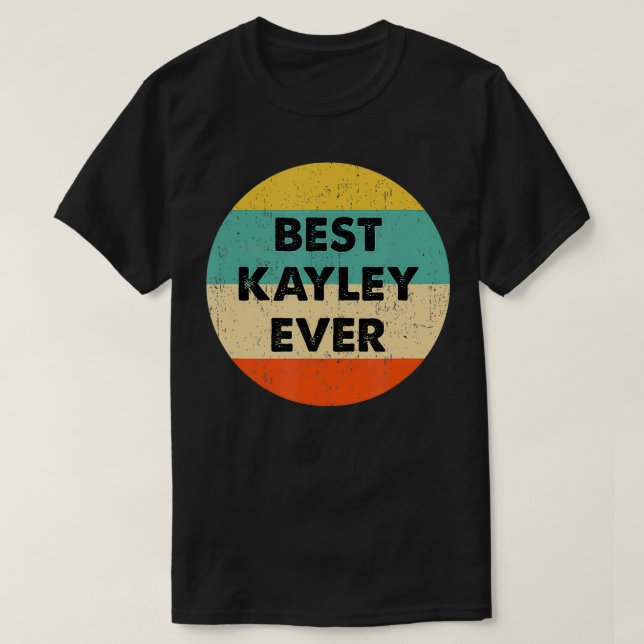 Kayley Name  T Shirt (Design framsida)