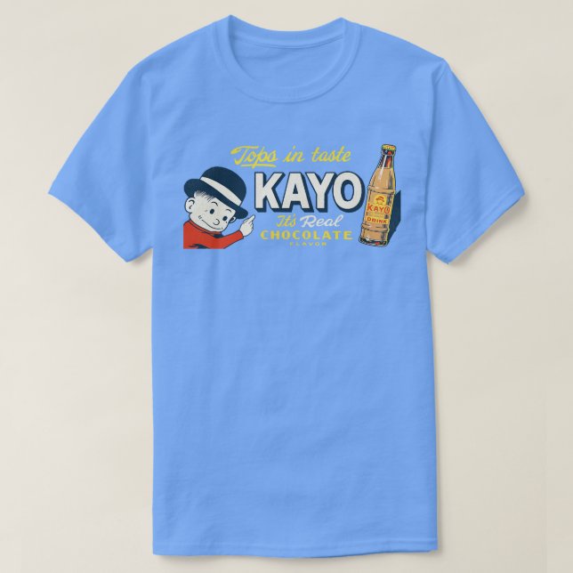 KAYO Chocolate Smadrink T Shirt (Design framsida)