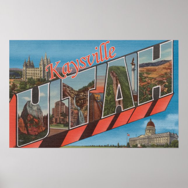 Kaysville, Utah - Stora Brev Scenes Poster (Framsidan)