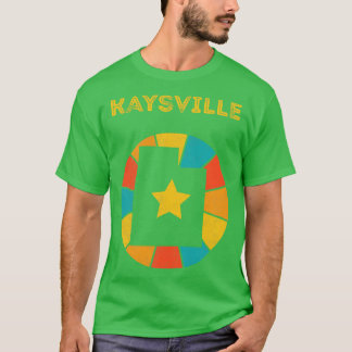 Kaysville Utah Vintage Distress Souvenir 1 T Shirt