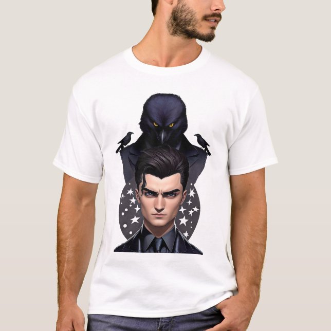 Kaz Brekker der Anführer T Shirt (Framsida)