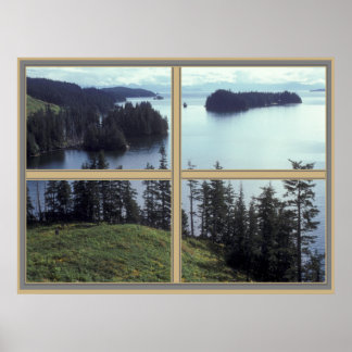 Kazakstan Bay Alaska Poster